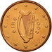 IRELAND REPUBLIC, Euro Cent, 2002, MS(63), Copper Plated Steel, KM:32
