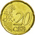 Grécia, 20 Euro Cent, 2002, MS(63), Latão, KM:185