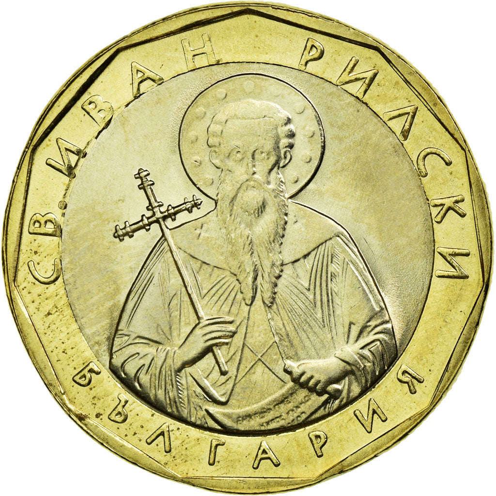 Monnaie, Bulgarie, Lev, 2002, Sofia, SUP, Bi-Metallic, KM:254