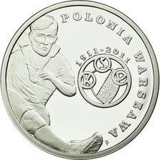 Coin, Poland, 5 Zlotych, 2011, Warsaw, MS(65-70), Silver, KM:800