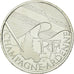Moneda, Francia, 10 Euro, Champagne-Ardenne, 2010, SC, Plata, KM:1651