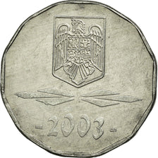 Coin, Romania, 5000 Lei, 2003, Bucharest, EF(40-45), Aluminum, KM:158