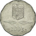 Coin, Romania, 5000 Lei, 2003, Bucharest, EF(40-45), Aluminum, KM:158