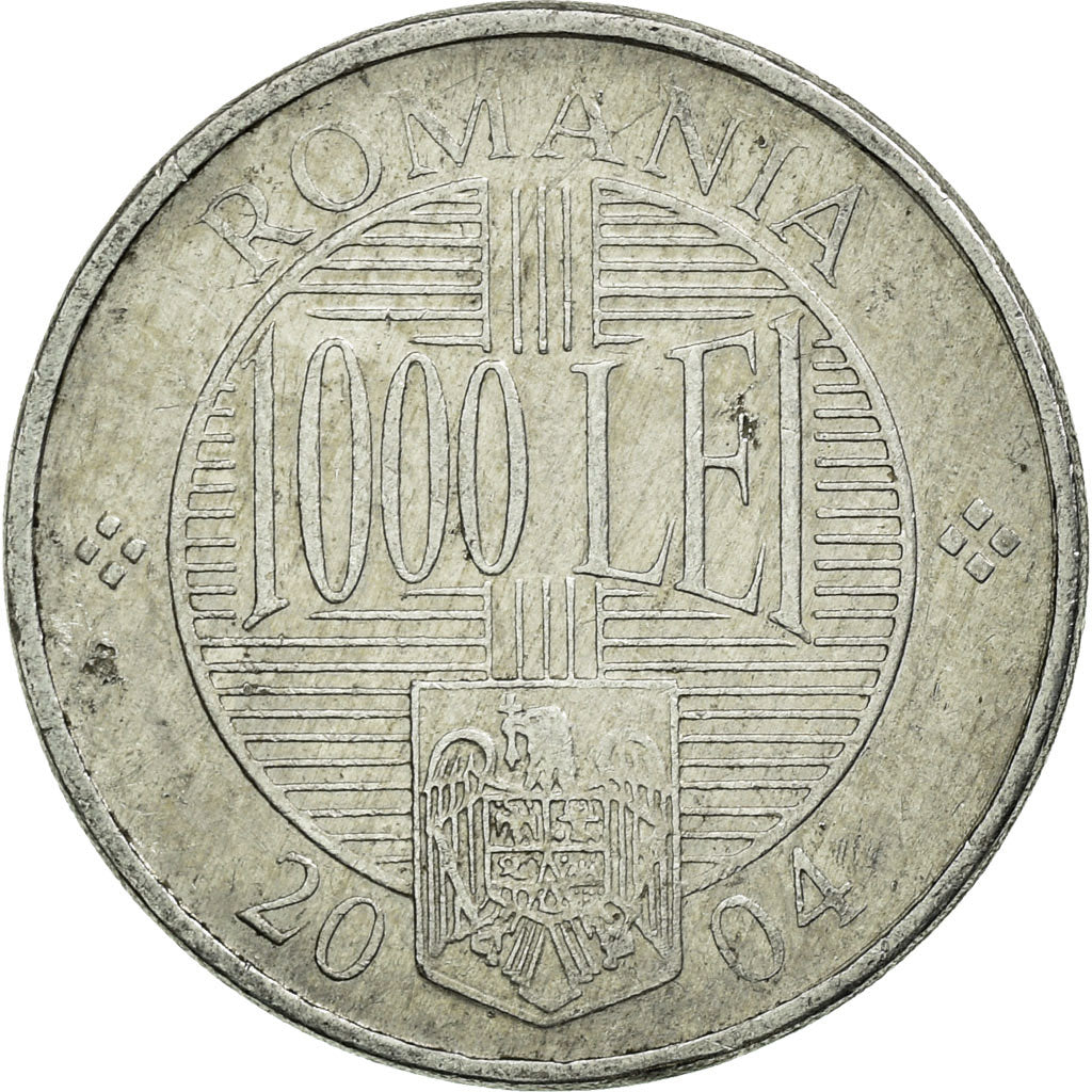 Moneta, Romania, 1000 Lei, 2004, BB, Alluminio, KM:153