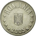 Coin, Romania, 10 Bani, 2005, Bucharest, AU(55-58), Nickel plated steel, KM:191