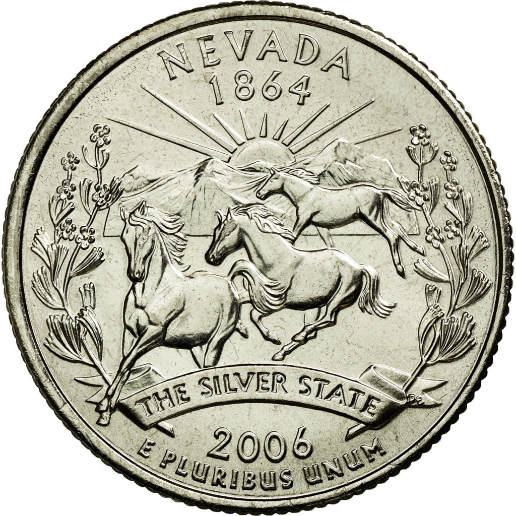 Coin, United States, Quarter, 2006, U.S. Mint, Denver, MS(65-70), Copper-Nickel