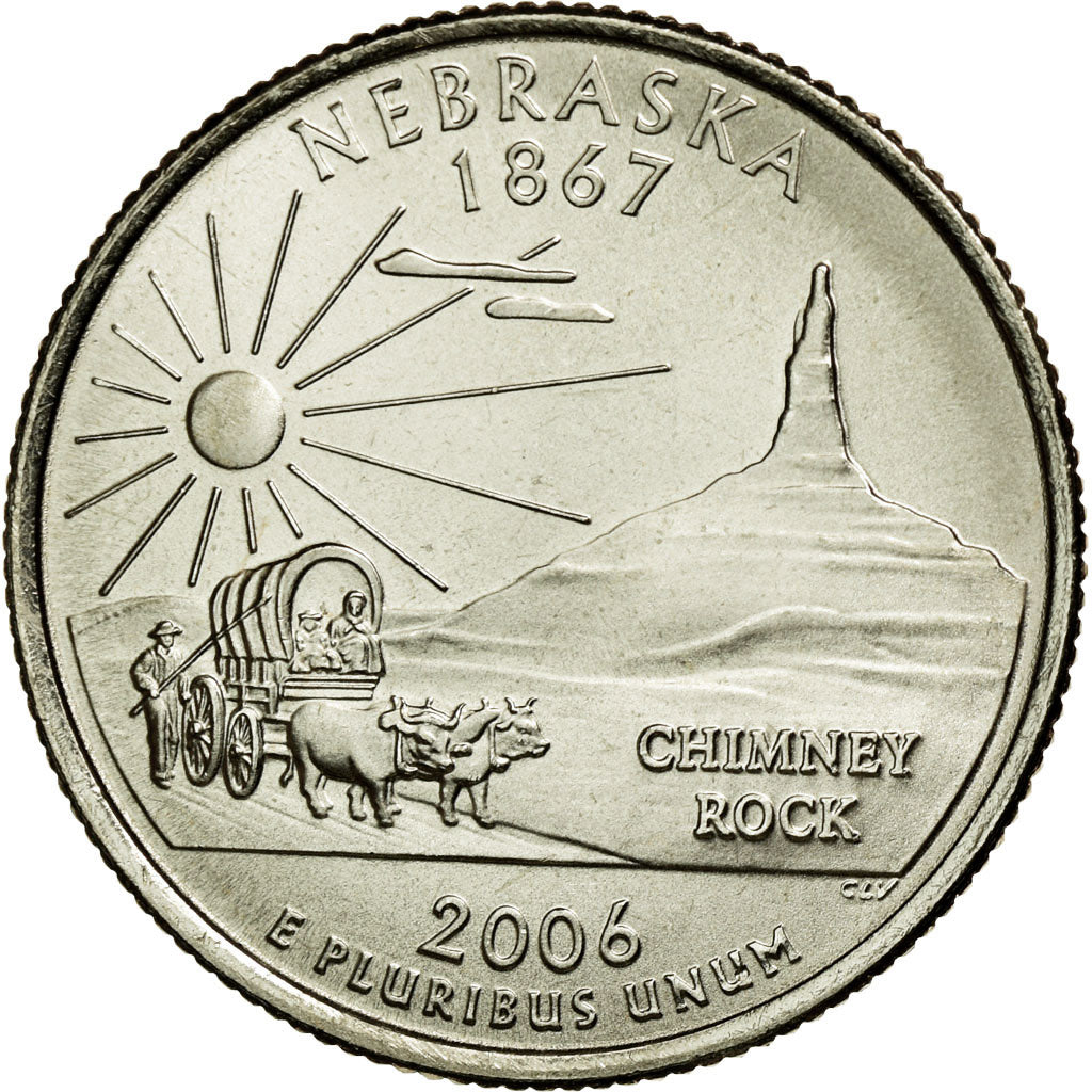 Coin, United States, Quarter, 2006, U.S. Mint, Denver, MS(65-70), Copper-Nickel