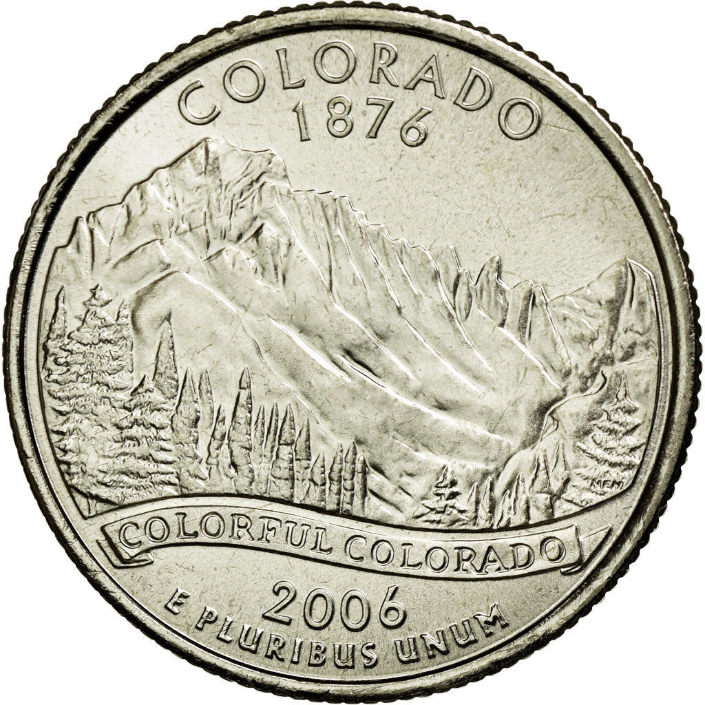 Monnaie, États-Unis, Quarter, 2006, U.S. Mint, Denver, FDC, Copper-Nickel Clad