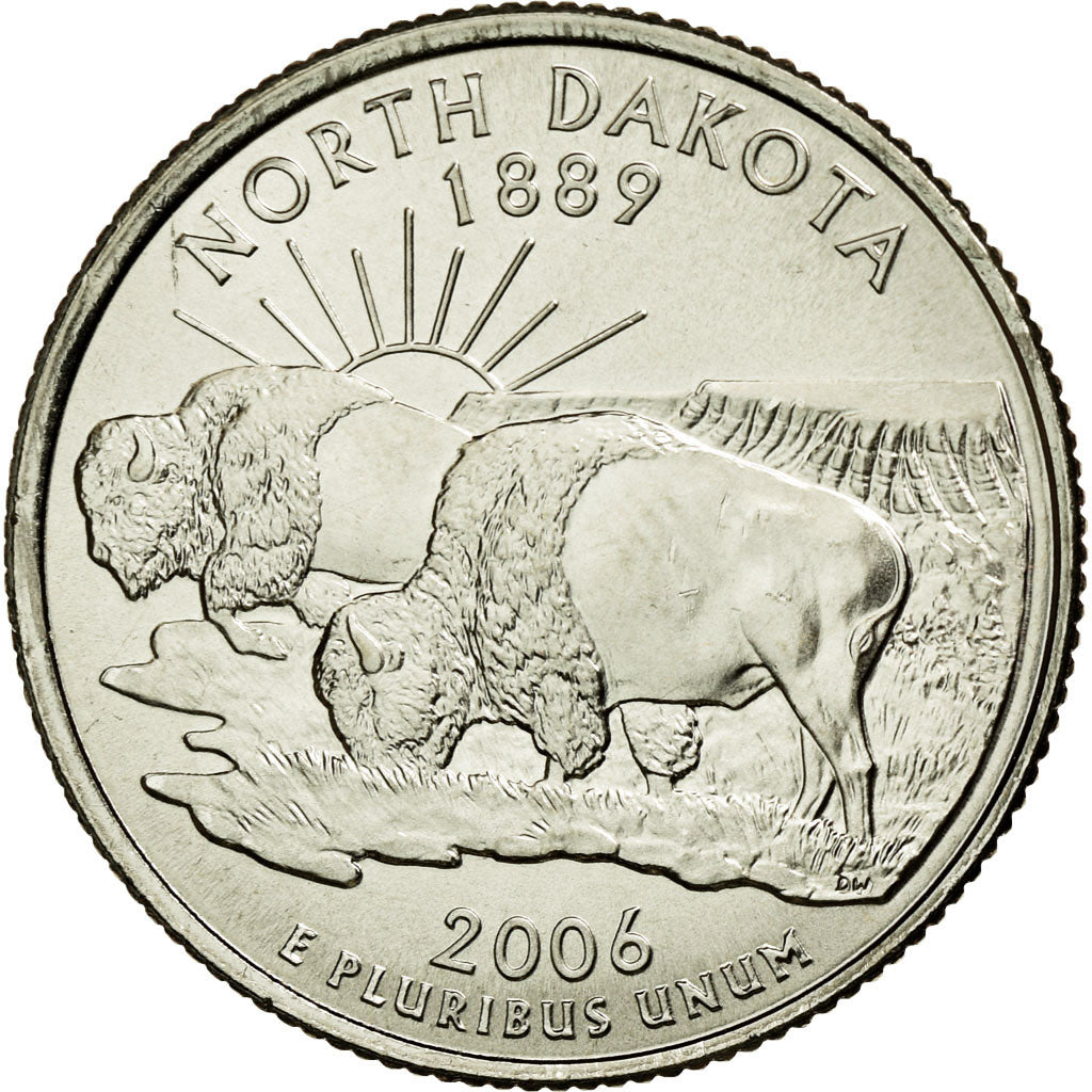 Moneda, Estados Unidos, Quarter, 2006, U.S. Mint, Denver, FDC, Cobre - níquel