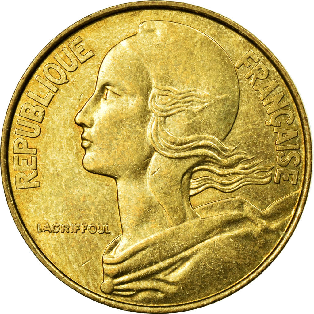 Coin, France, Marianne, 20 Centimes, 1994, Paris, AU(55-58), Aluminum-Bronze