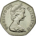 Coin, Great Britain, Elizabeth II, 50 New Pence, 1978, AU(55-58), Copper-nickel