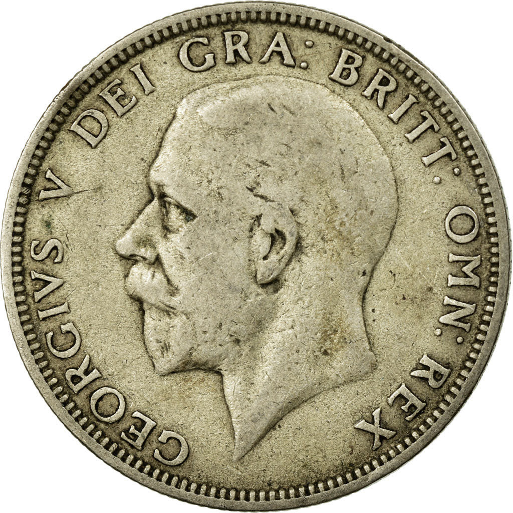 Coin, Great Britain, George V, Florin, Two Shillings, 1928, VF(20-25), Silver