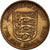 Moeda, Jersey, Elizabeth II, 2 New Pence, 1975, EF(40-45), Bronze, KM:31
