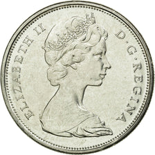 Coin, Canada, Elizabeth II, 50 Cents, 1966, Royal Canadian Mint, Ottawa