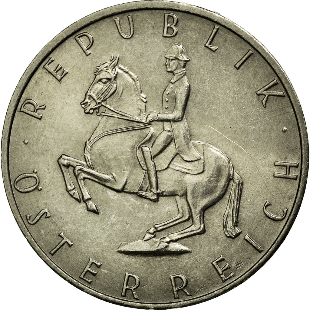 Moneta, Austria, 5 Schilling, 1968, BB, Argento, KM:2889