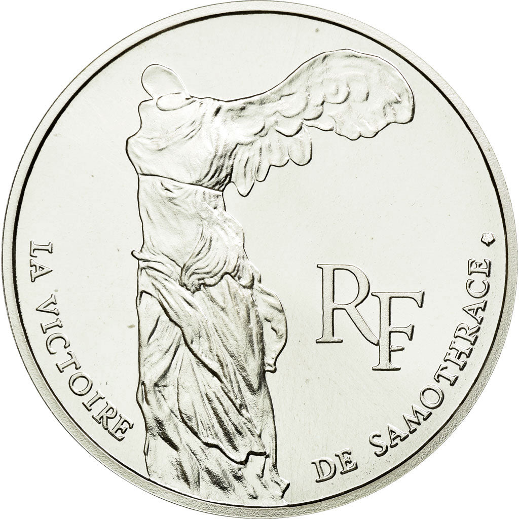 Coin, France, Victoire Samothrace, 100 Francs, 1993, ESSAI, MS(65-70), Silver
