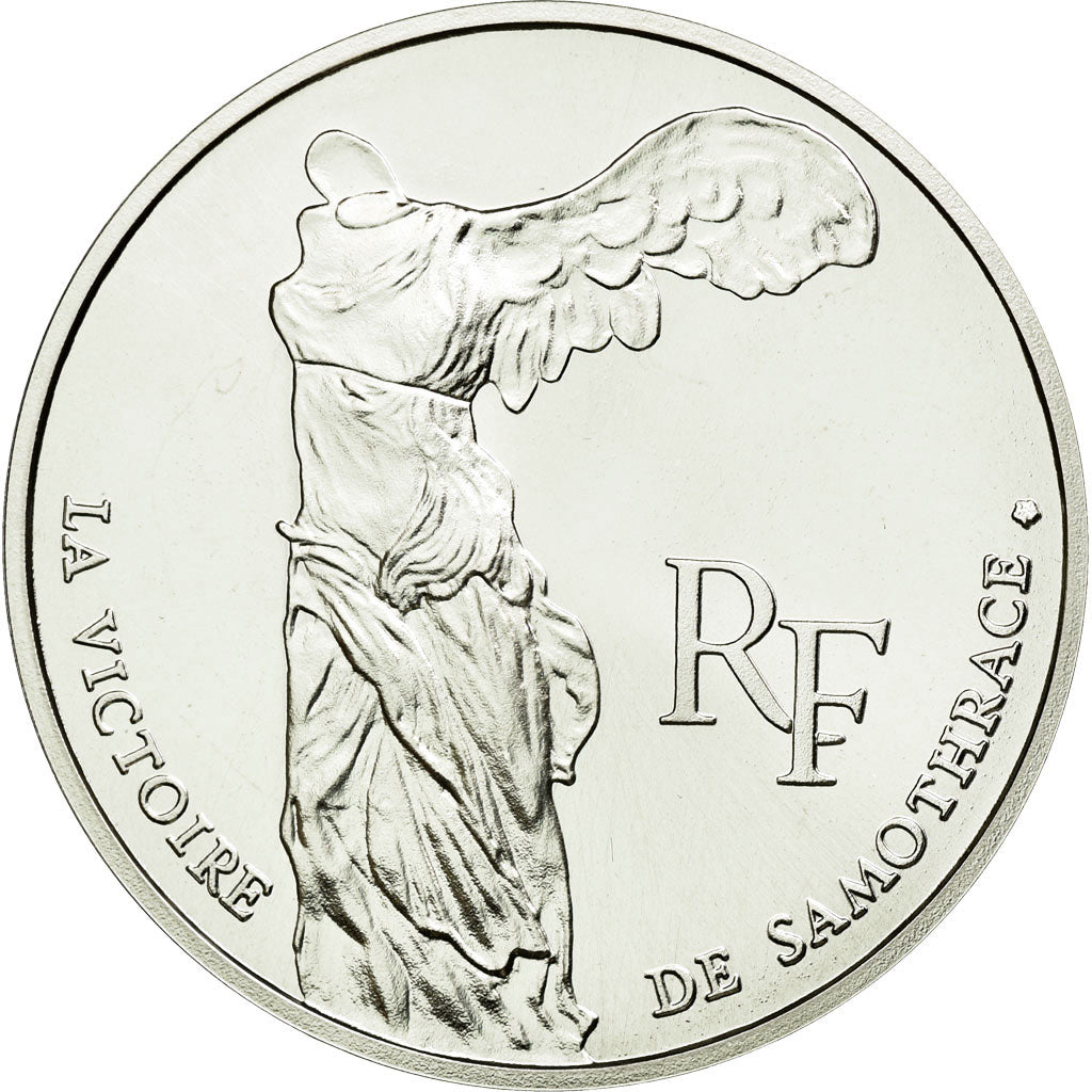 Coin, France, Victoire Samothrace, 100 Francs, 1993, ESSAI, MS(65-70), Silver