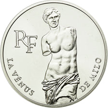 Coin, France, Vénus de Milo, 100 Francs, 1993, ESSAI, MS(65-70), Silver