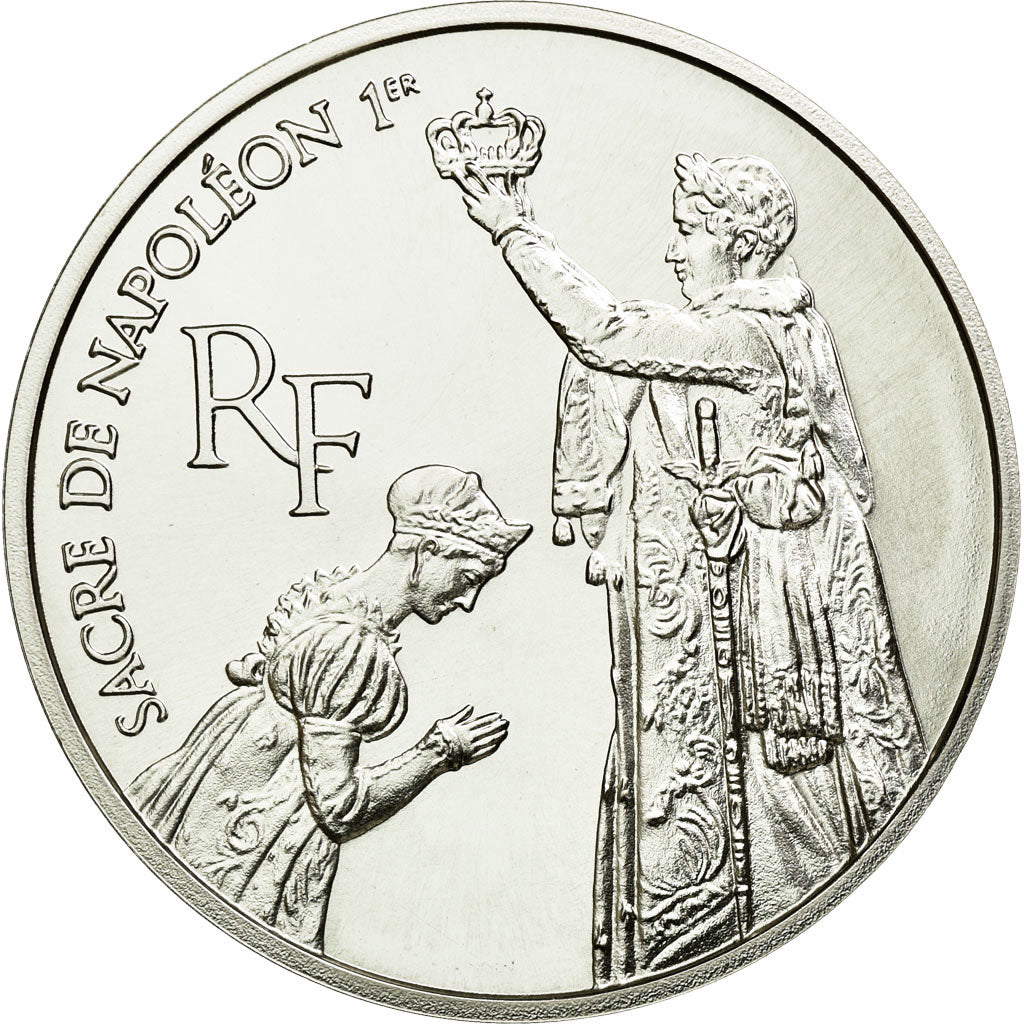 Monnaie, France, Sacre de Napoléon Ier, 100 Francs, 1993, ESSAI, FDC, Argent