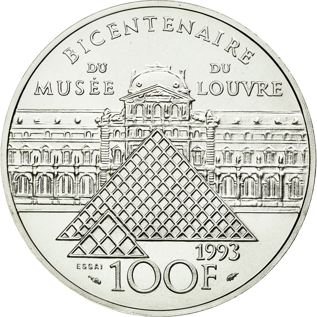 Monnaie, France, Sacre de Napoléon Ier, 100 Francs, 1993, ESSAI, FDC, Argent