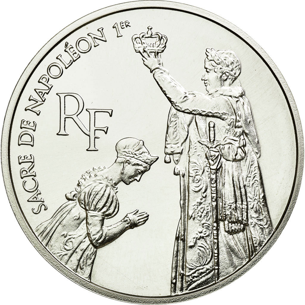 Monnaie, France, Sacre de Napoléon Ier, 100 Francs, 1993, ESSAI, FDC, Argent