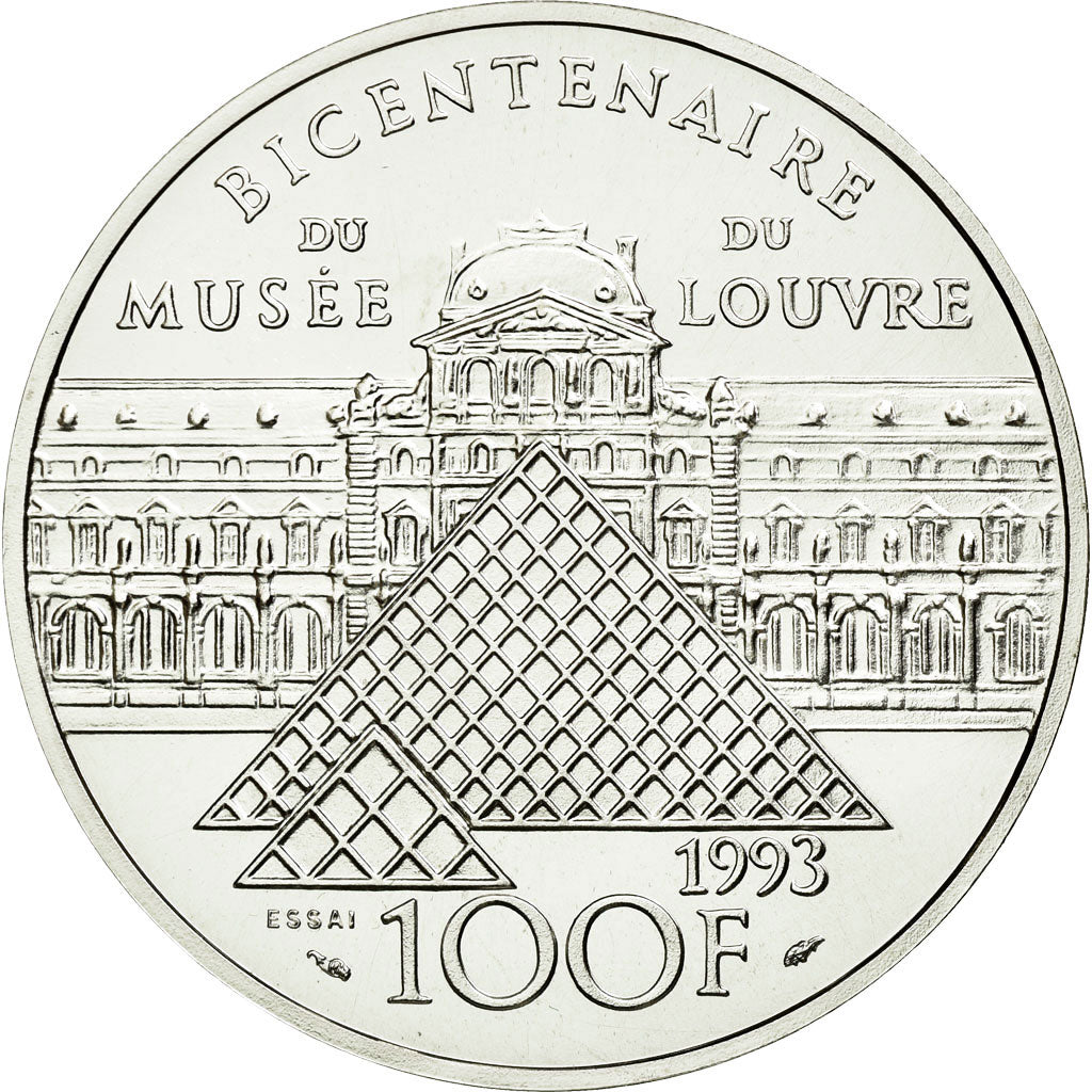 Monnaie, France, Sacre de Napoléon Ier, 100 Francs, 1993, ESSAI, FDC, Argent
