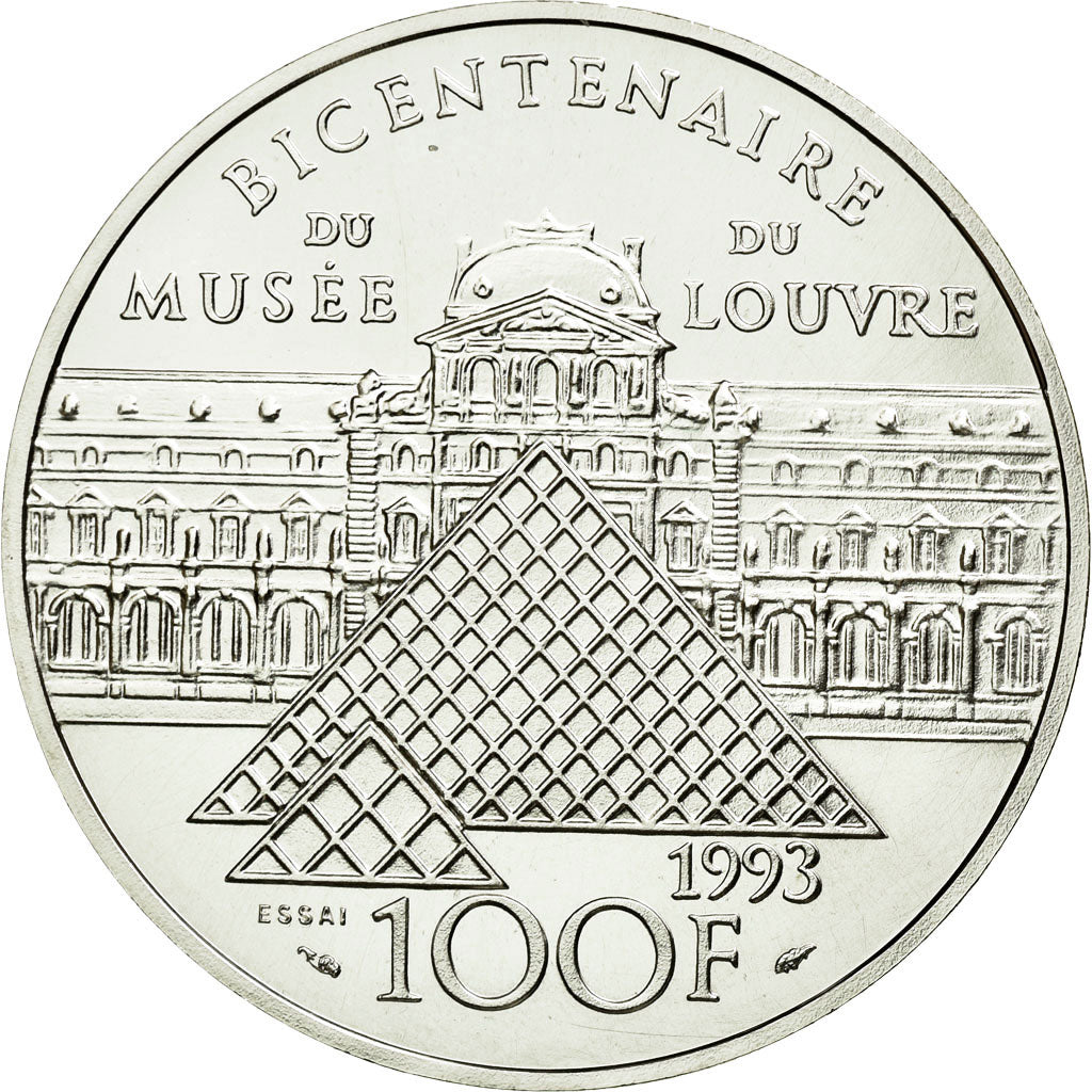 Coin, France, Liberté guidant le peuple, 100 Francs, 1993, ESSAI, MS(65-70)