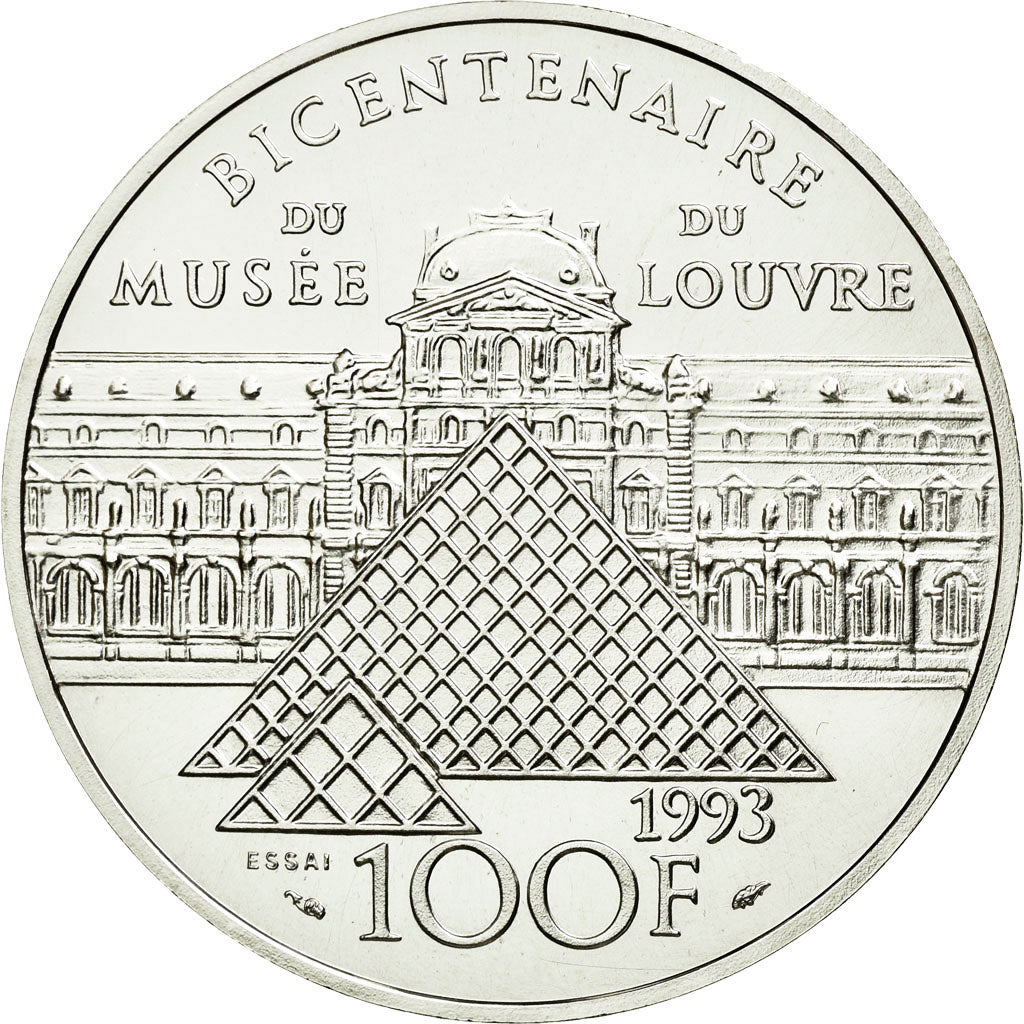 Coin, France, Liberté guidant le peuple, 100 Francs, 1993, ESSAI, MS(65-70)