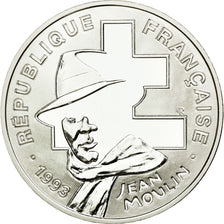 Coin, France, Jean Moulin, 100 Francs, 1993, ESSAI, MS(65-70), Silver, KM:1023