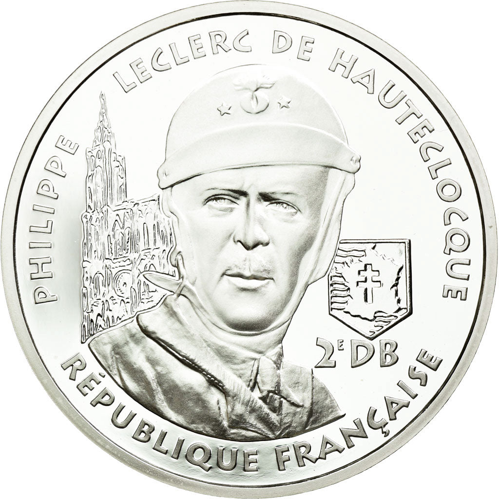 Coin, France, Général Leclerc, 100 Francs, 1994, ESSAI, MS(65-70), Silver