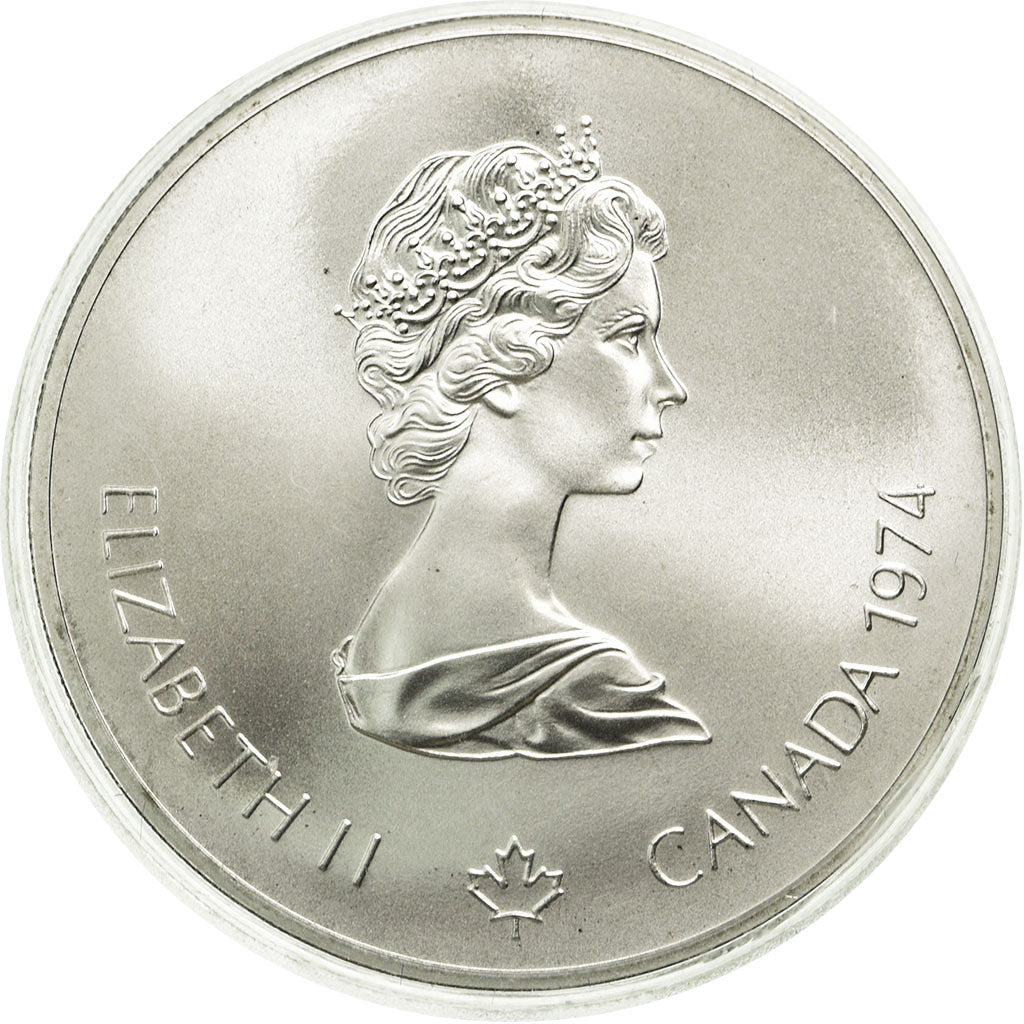 Coin, Canada, Elizabeth II, 5 Dollars, 1974, Royal Canadian Mint, Ottawa