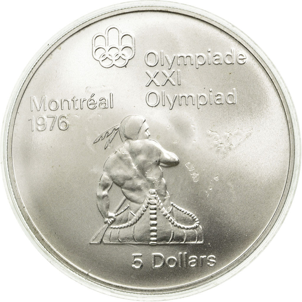Coin, Canada, Elizabeth II, 5 Dollars, 1974, Royal Canadian Mint, Ottawa