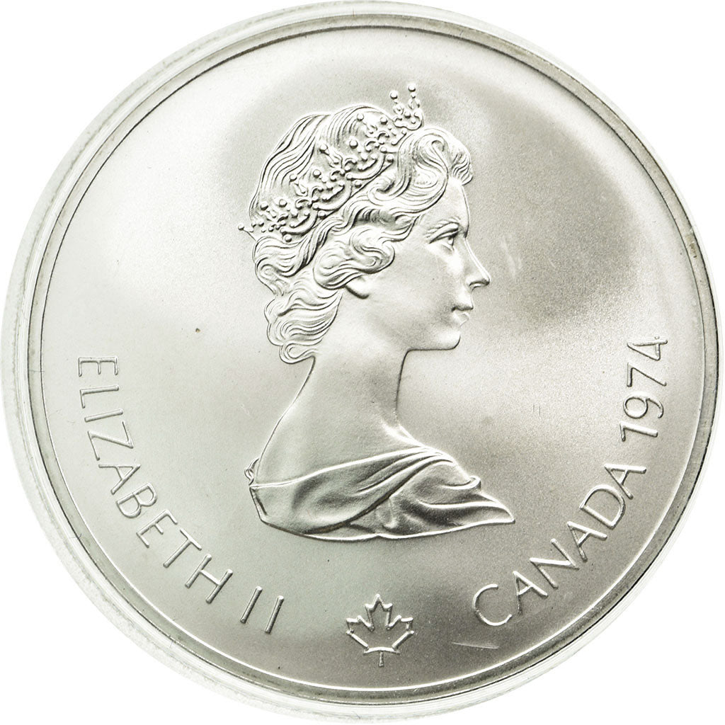 Coin, Canada, Elizabeth II, 5 Dollars, 1974, Royal Canadian Mint, Ottawa