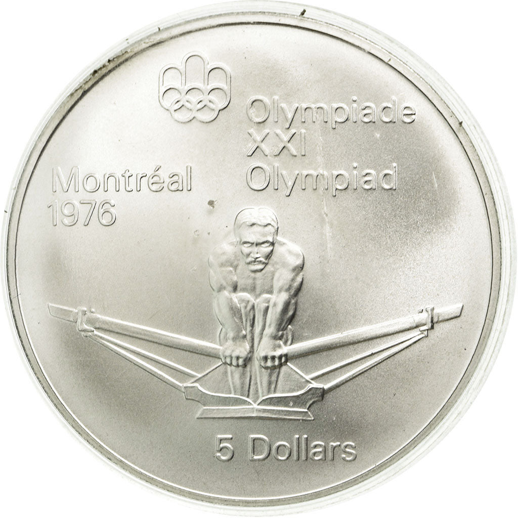 Coin, Canada, Elizabeth II, 5 Dollars, 1974, Royal Canadian Mint, Ottawa