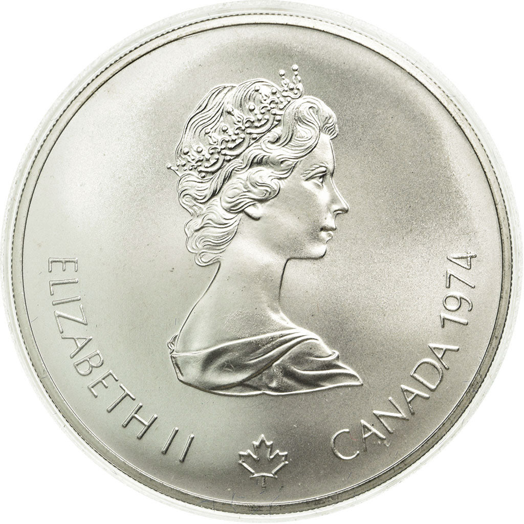 Coin, Canada, Elizabeth II, 5 Dollars, 1974, Royal Canadian Mint, Ottawa
