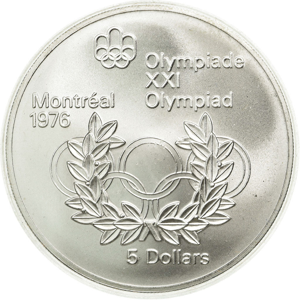 Coin, Canada, Elizabeth II, 5 Dollars, 1974, Royal Canadian Mint, Ottawa