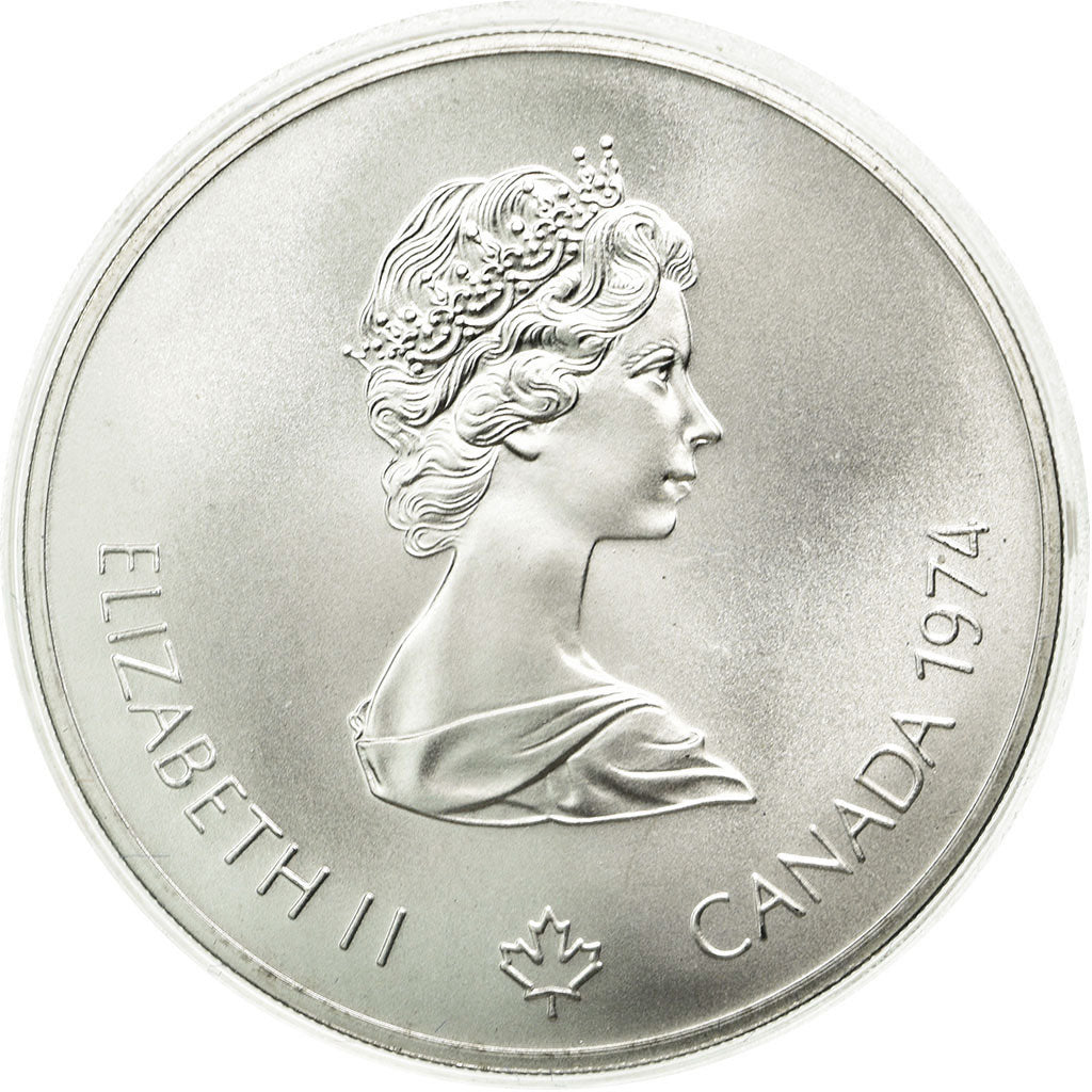 Coin, Canada, Elizabeth II, 5 Dollars, 1974, Royal Canadian Mint, Ottawa