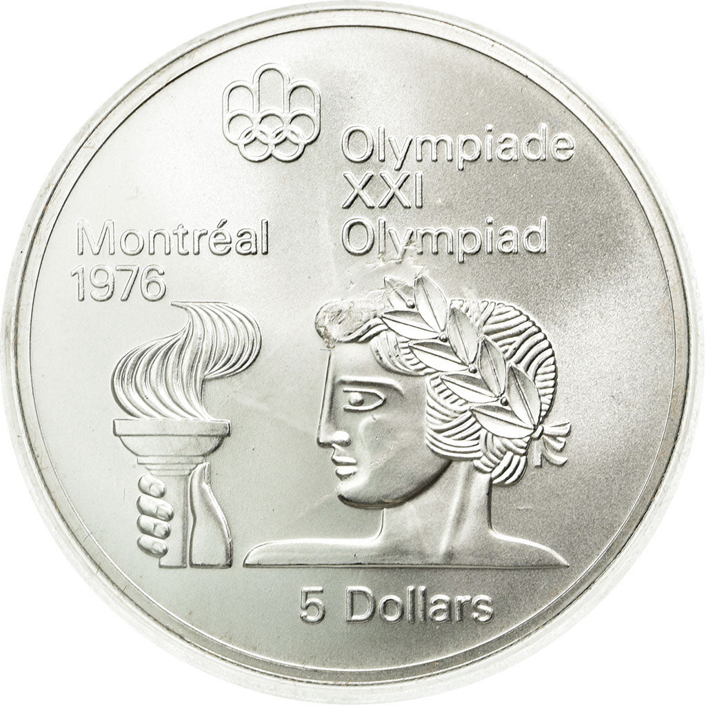 Coin, Canada, Elizabeth II, 5 Dollars, 1974, Royal Canadian Mint, Ottawa