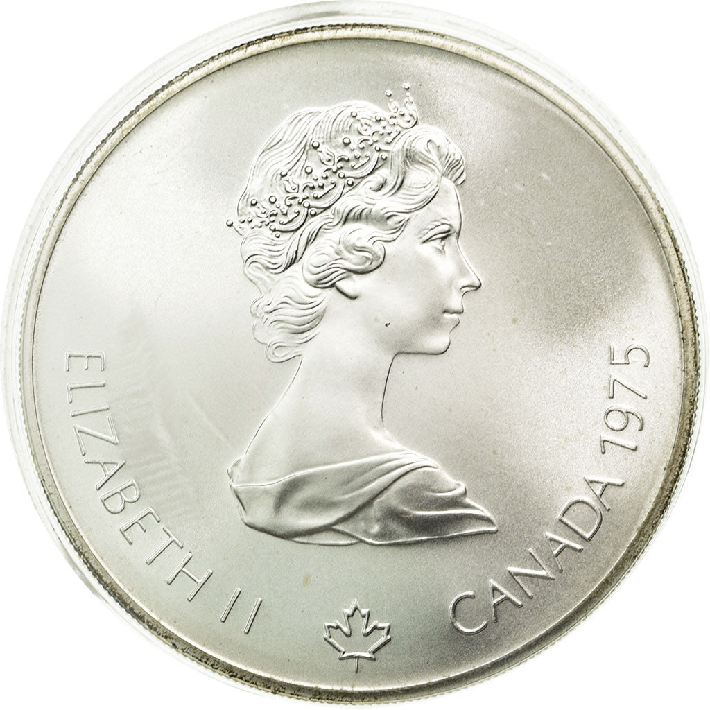 Coin, Canada, Elizabeth II, 5 Dollars, 1975, Royal Canadian Mint, Ottawa