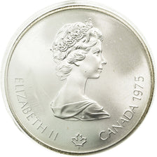 Coin, Canada, Elizabeth II, 5 Dollars, 1975, Royal Canadian Mint, Ottawa
