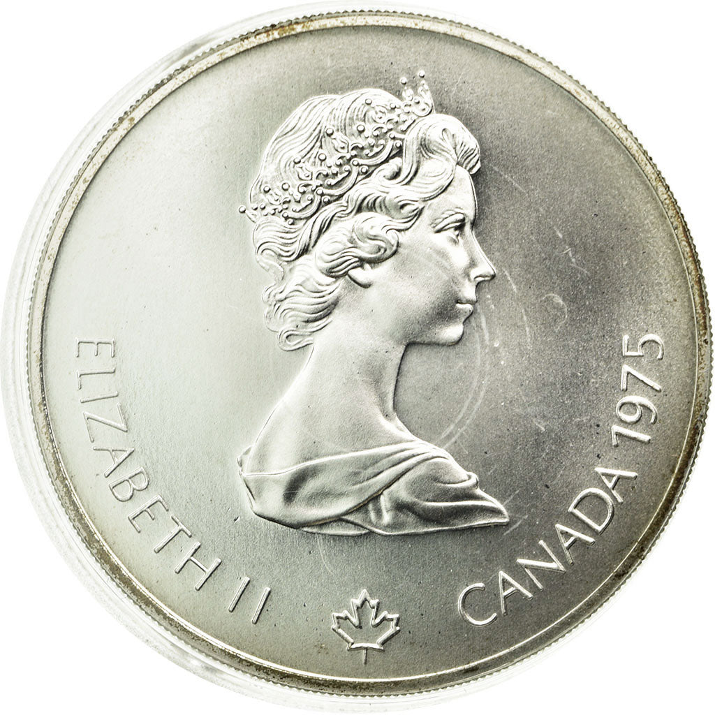 Coin, Canada, Elizabeth II, 5 Dollars, 1975, Royal Canadian Mint, Ottawa