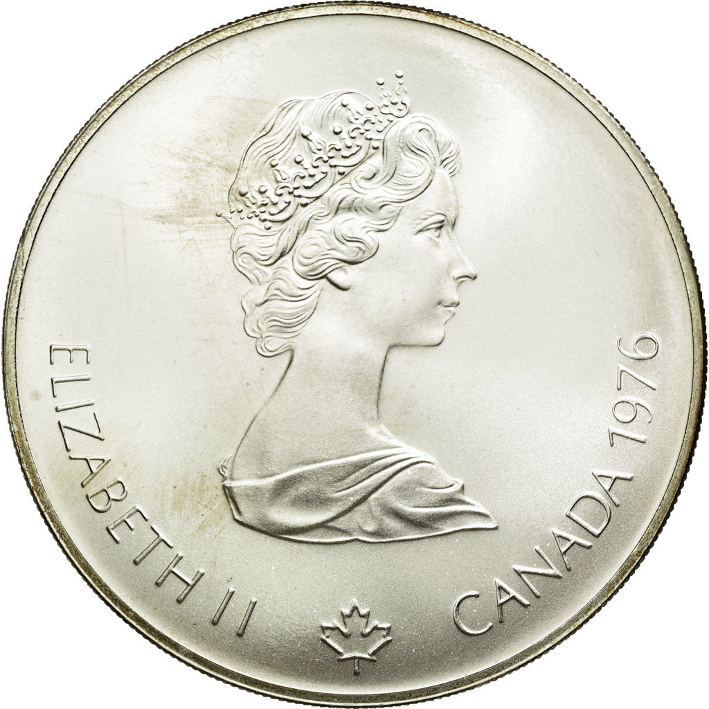 Coin, Canada, Elizabeth II, 5 Dollars, 1976, Royal Canadian Mint, Ottawa