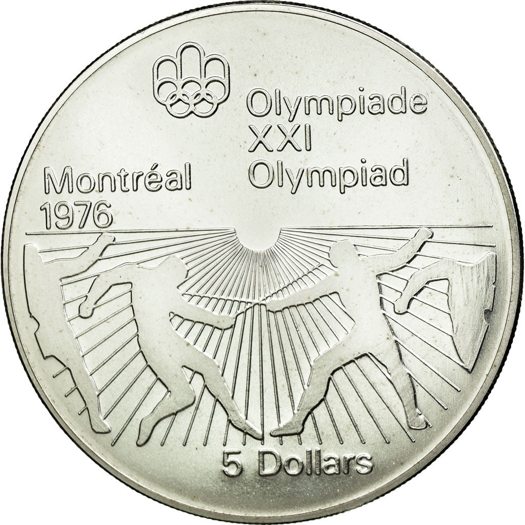 Coin, Canada, Elizabeth II, 5 Dollars, 1976, Royal Canadian Mint, Ottawa