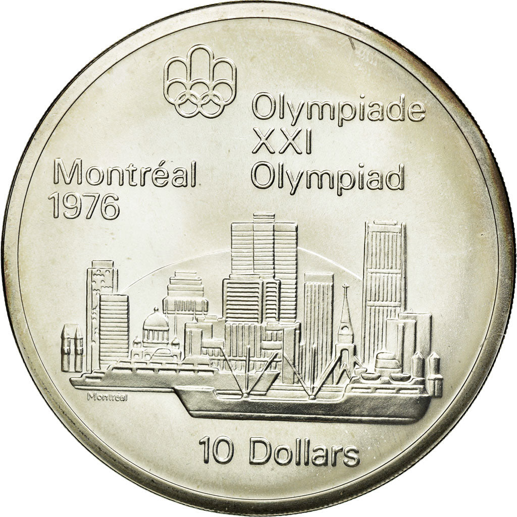 Coin, Canada, Elizabeth II, 10 Dollars, 1973, Royal Canadian Mint, Ottawa