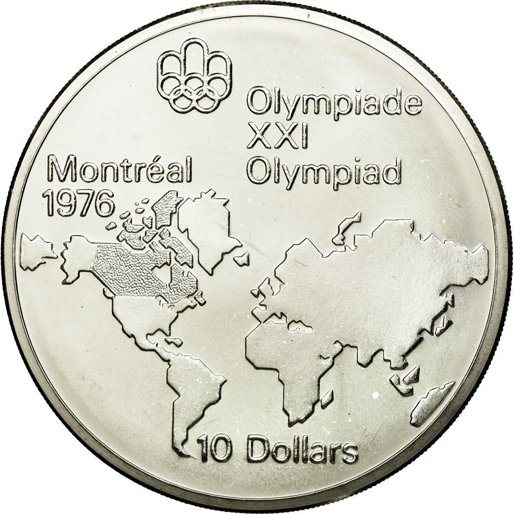 Coin, Canada, Elizabeth II, 10 Dollars, 1973, Royal Canadian Mint, Ottawa