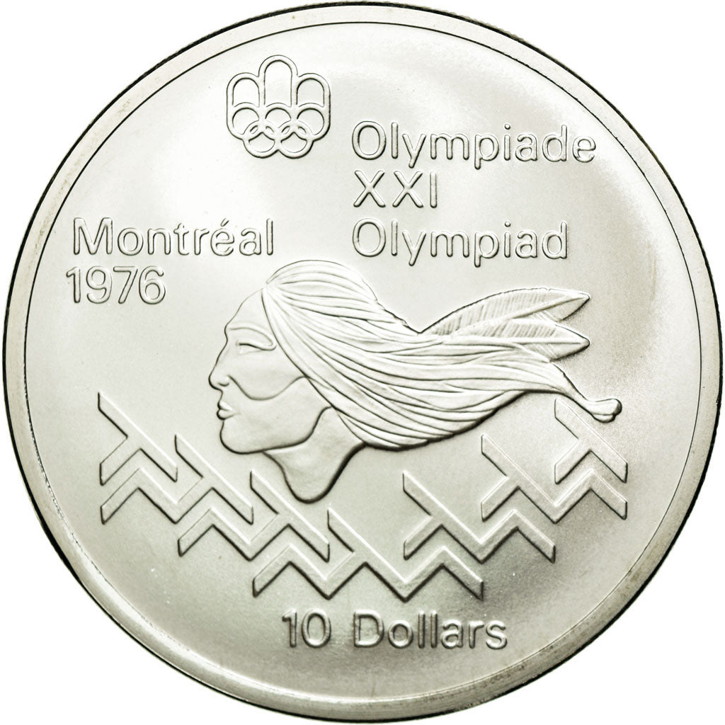 Coin, Canada, Elizabeth II, 10 Dollars, 1975, Royal Canadian Mint, Ottawa