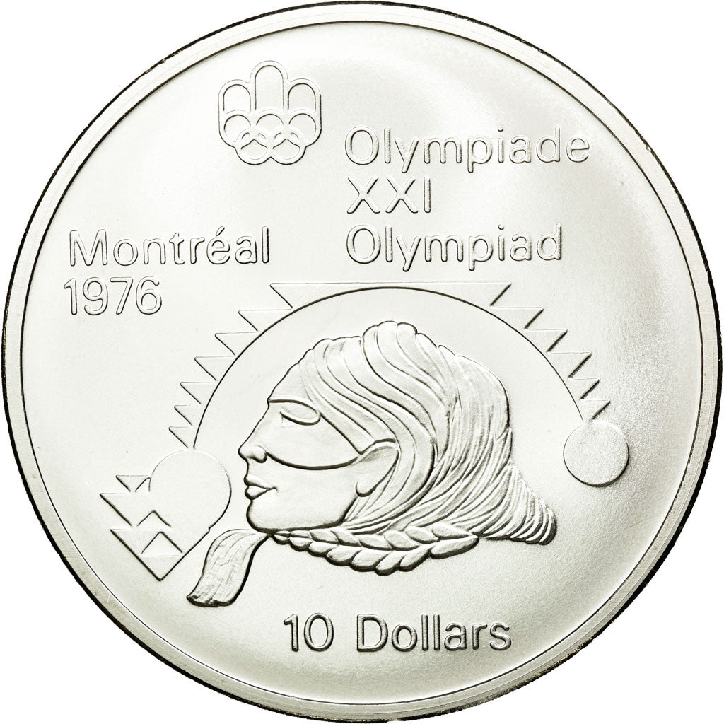 Coin, Canada, Elizabeth II, 10 Dollars, 1975, Royal Canadian Mint, Ottawa