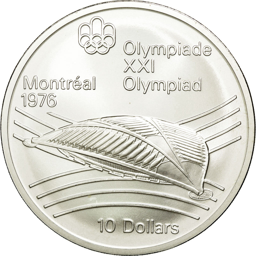 Coin, Canada, Elizabeth II, 10 Dollars, 1976, Royal Canadian Mint, Ottawa