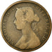Monnaie, Grande-Bretagne, Victoria, 1/2 Penny, 1861, B, Bronze, KM:748.2