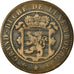 Coin, Luxembourg, William III, 10 Centimes, 1865, Paris, F(12-15), Bronze